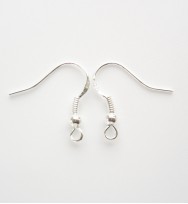 Earwires Sterling Silver with Ball